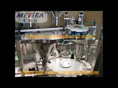 ペッパーチリパウダーの充填およびキャッピングマシン15BPM - 60BPM