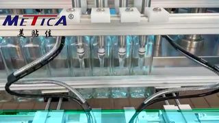 ガラス瓶液体充填キャッピング機