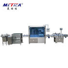 Pesticides Bottling Production Line Liquid Filling Capping And Labeling Machine