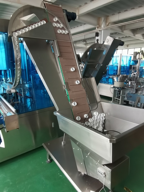 8000BPHプラスチック自動油壷おおう機械回転式タイプ高速