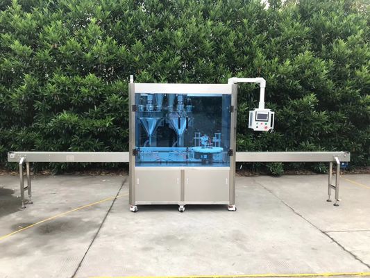 化粧品の食品工業のための粉のMonoblockの詰物そしておおう機械