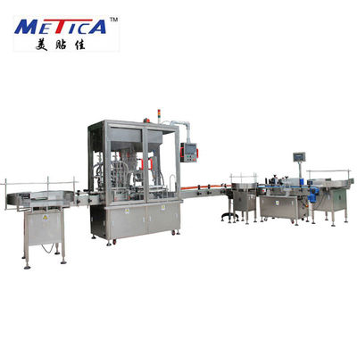 METICAはびん詰めにする生産ラインペットびんの詰物およびおおう機械をシロップにする